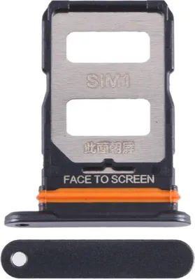 Zdjęcie produktu dla SZUFLADKA TACKA KARTY SIM XIAOMI 12 Lite 5G CZARNY