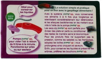 Obrázok produktu pre 3 uzávery pre čerpadlo Pump'up