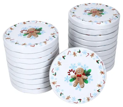 Produktbild von 20er Set Deckelset TO82 Candyman Deckel für Marmeladengläser Ersatzdeckel