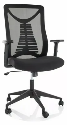 Image de Fauteuil de bureau "Q-330R" - Noir - l 62 x H 103 cm