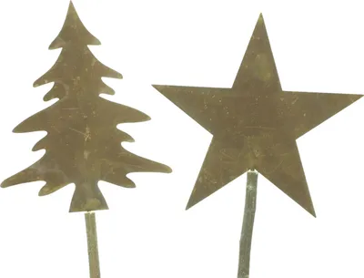 Produktbild von Stecker "Tanne & Stern", 2er Set