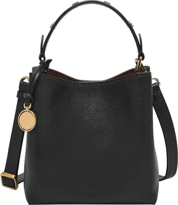 Produktbild von FOSSIL Umhängetasche Handtasche Jessie Bucket Crossbody Bag Black schwarz