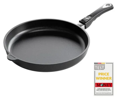 Profi-Koekenpfanne 32 cm, Aluguss, Lotan-Beschichtung, nicht induktion