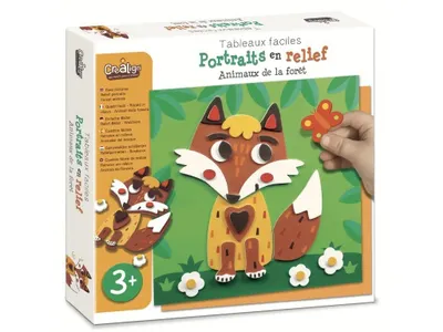 Zdjęcie produktu dla Forest animals - foam pictures