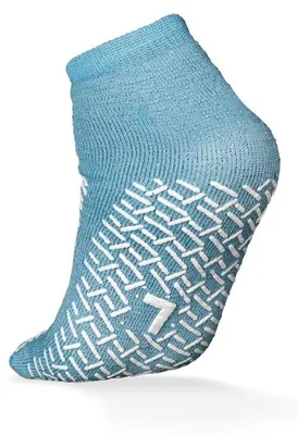 Produktbild von MED-COMFORT Einweg-Antirutsch-Socken blau Größe L | Packung (1 Paar)