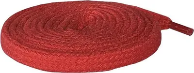 Zdjęcie produktu dla Sznurowadła płaskie bawełniane 120 cm CZERWONE