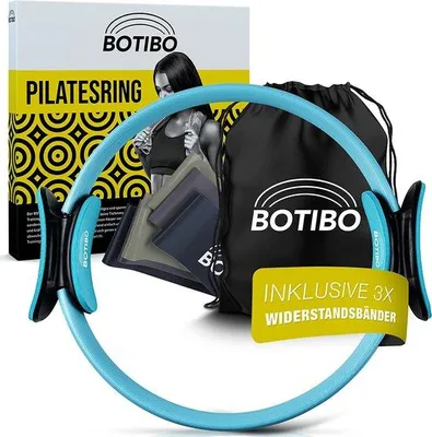 Produktbild von Famanu Pilatesring 37,5 cm - Widerstandsring mit Hüftschutz und Tasche