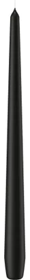 Produktbild von Spitzkerzen Schwarz 300 x Ø 25 mm, 12 Stück
