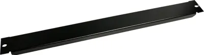 Produktbild von StarTech.com 1HE Blindblende für 19 Zoll Servergehäuse und -schränke - Stahl - Schwarz