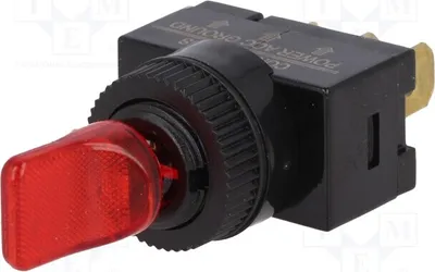 Produktbild von 1x  Schalter Hebelsc Pos: 2 20A/12VDC OFF-ON  50mΩ R13-110L4 Kippsc