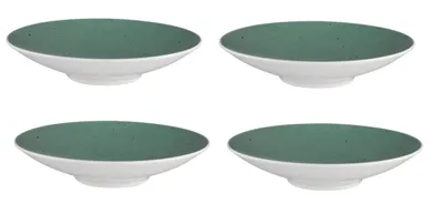 Produktbild von 4 x Coupschale Suppenschale Pastabowl Petrol 28cm COUNTRY LIVE Seltmann Weiden Serie Coup Fine Dining
