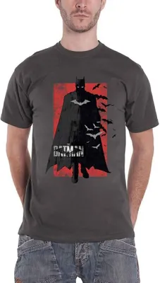 Immagine prodotto di Batman - T-shirt uomo/donna unisex RO3918 (XXL) (antracite)