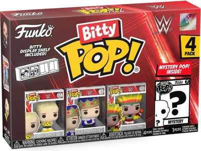 Zdjęcie produktu dla Funko Bitty POP! WWE Dusty Rhodes 2cm 4pak