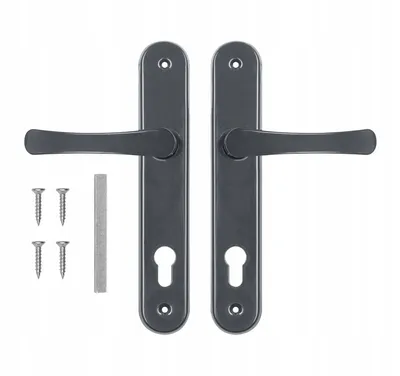Immagine prodotto di ADGO® Maniglie per porte 72 mm Maniglie per porte lunghe con profilo cilindrico