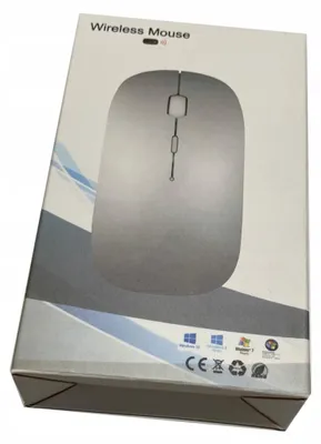 Produktbild von Kabellose Maus USB BT 1600dpi RGB Weiß