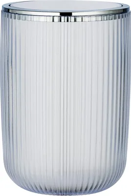 Produktbild von WENKO Schwingdeckel Eimer Agropoli 5,5 L Bad Kosmetik Müll Abfall Küche Gäste WC