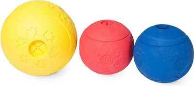 Produktbild von Karlie Ruffus Vollgummi-Futterball, Größe:ø 8 cm