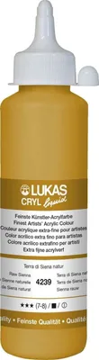 Produktbild von Lukas Cryl Liquid Acrylfarbe Raw Sienna 250 ml 1 stk