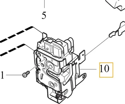 Produktbild von VOLVO S60 V60 XC60 II Türschloss vorne rechts OE 31349891