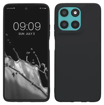 Produktbild von kwmobile Hülle für Motorola Moto G57 Power / Moto G67 Power TPU Case - Handyhülle unterstützt kabelloses Laden, flexible Schutzhülle, gummiertes Cover