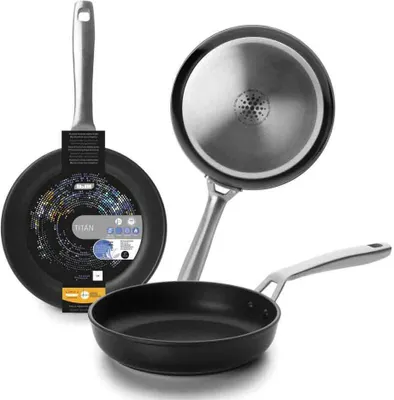 Produktbild von Ibili Titan 20 Cm Bratpfanne Silber Silber One Size
