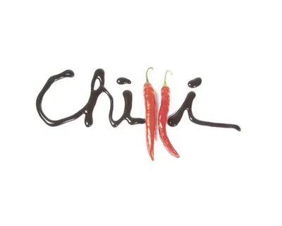 Produktbild von Glasbild Wandbild Chilli I, mediterranes Motiv, rote Chilischoten, 80x30 cm