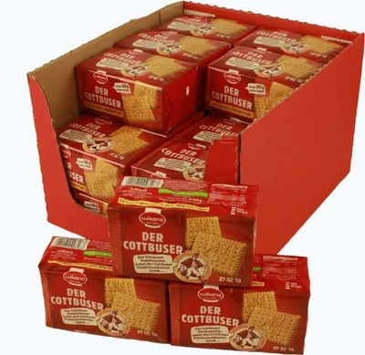 Produktbild von Der Cottbuser Butterkeks mit Honig 24er Pack (24 Packungen à 230 g)