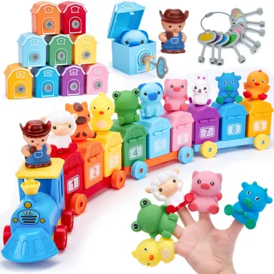 Obrázok produktu pre Montessori hračky pre batočiata s motívom zvierat