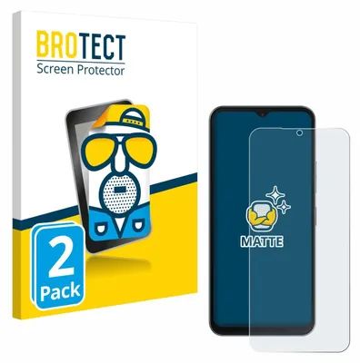 Produktbild von 2x BROTECT Schutzfolie für Telekom T Phone 3 Displayschutz Displayschutzfolie Folie Matt Entspiegelungsfolie