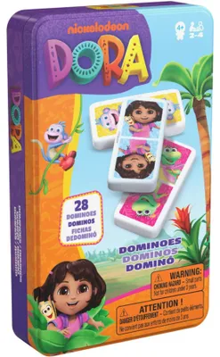 Zdjęcie produktu dla Games KOG KOL Dora Dominoes Tin GML