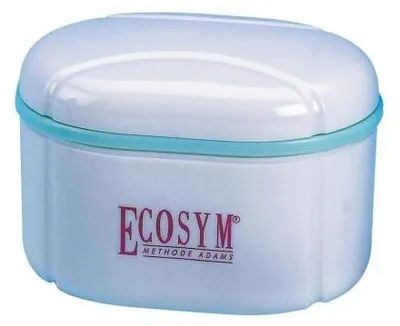 Image de Boîte à prothèse Ecosym ovale avec tamis 3pcs 1pc