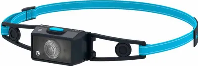 Produktbild von Ledlenser NEO1R Stirnlampe blau, Laufen, bis 250 Lumen, 39g leicht, 80m Leuchtweite, bis 15 Std. Laufzeit, Akku