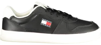 Produktbild von Elegant & Stilvoll: Schwarze Damen-Sportschuhe mit weißen Details