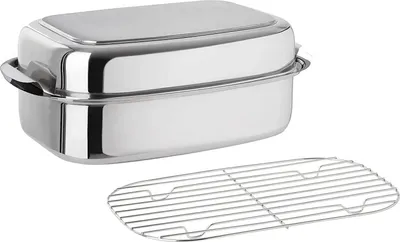 Obrázek produktu pro Kelomat pekáč Profi s víkem včetně roštu 8 litrů nerezová trouba/indukce