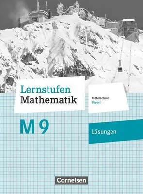 Produktbild von Lernstufen Mathematik 9. Jahrgangsstufe - Mittelschule Bayern - Lösungen zum Schülerbuch