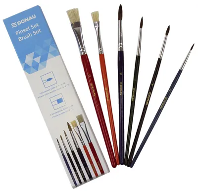 Productafbeelding van DONAU 5340100-99 Haarborken set - 6 stuks, gesorteerd