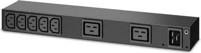 Produktbild von APC - Rack PDU, Basic, 0U/1U, 100-240V/20A, 220-240V/16A, (7) C13, (2) C19