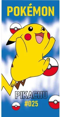 Produktbild von Ręcznik 140x70cm szybkoschnący Pokemon