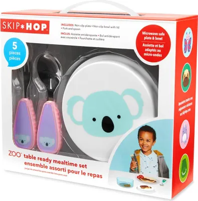 Zdjęcie produktu dla SKIP HOP Zoo Zestaw obiadowy 5 elementów Koala 12m+
