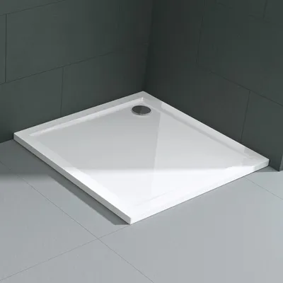 Produktbild von Mai & Mai Duschwanne Duschtasse Faro in weiß, Form: Quadratisch, BTH: 70x70x4cm