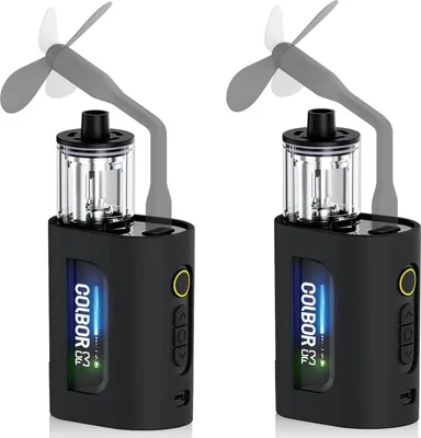 Obrázek produktu pro Fog machine, dálkové ovládání, přenosný design, 2 ks