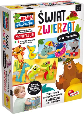 Produktbild von Lisciani Montessori Tierwelt 3991