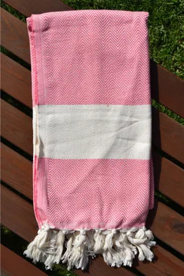 Zdjęcie produktu dla Ręcznik Peshtemal Bella Różowy