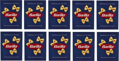 Produktbild von 10x Pasta Barilla Farfalle Nr. 265 italienisch Nudeln 500 g pack