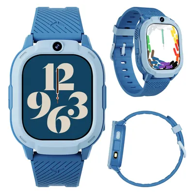 Produktbild von KIKIDO Kinder Smart Watch GPS und 5G-Videoanrufe smartwatch 2GB RAM+16GB ROM, LBS+WiFi+GPS, für Mädchen und Jungen Blau