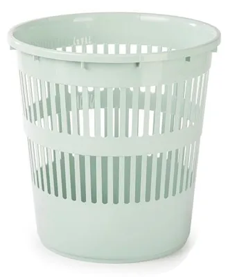 Produktbild von Plasticforte Abfalleimer - 10 l - 28 cm - Kunststoff - mintgrun