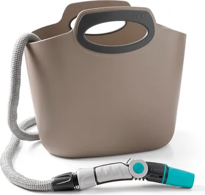 Produktbild von G.F. Aquapop 30 Textilschlauch grauAquapop 30 Textilschlauch grau+ Armatur + Tasche, 10/30 m