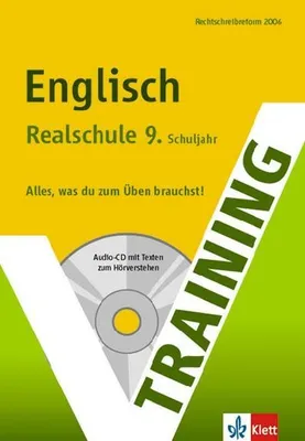 Produktbild von Training Englisch 9. Schulj. RS/inkl. CD