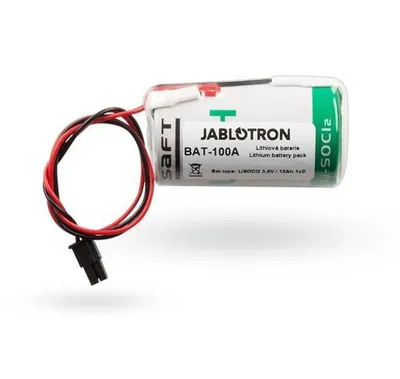 Produktbild von Bat-100 Akku für JA-163A RB, Lithium Akku 3,6V 13Ah 1xD