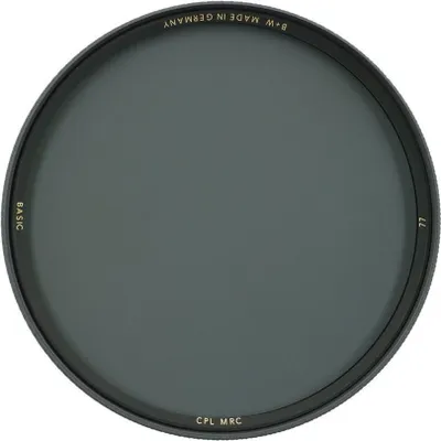 Produktbild von B+W Zirkularpolarisationsfilter - S03 Basic Line - 60 mm, MRC 16x, drehbarer Ringgriff, für Weitwinkel- bis Teleobjektive